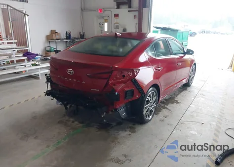 2020 Hyundai Elantra Limited z USA, uszkodzony, nr VIN KMHD84LF6LU897402